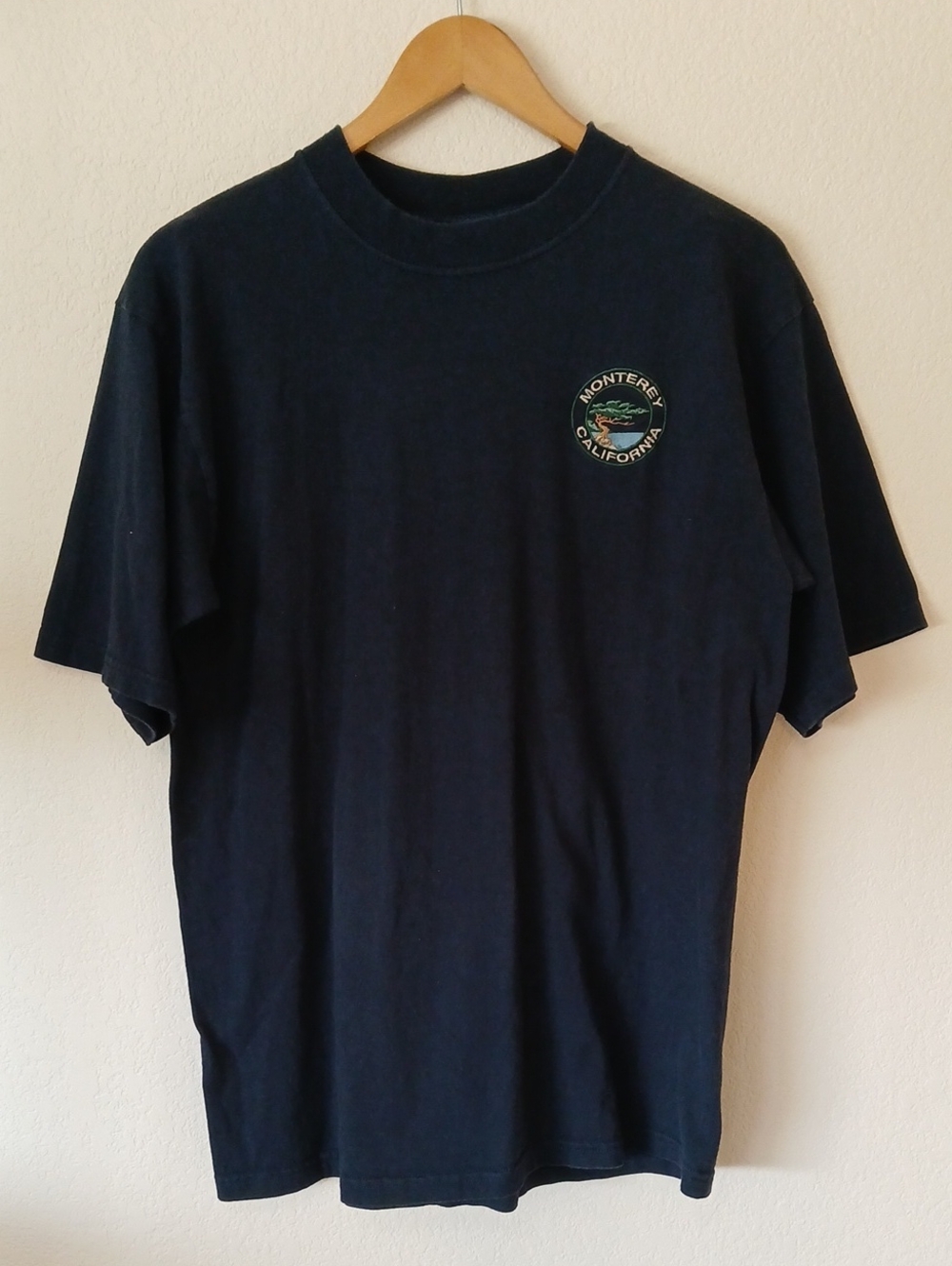 Vintage Monterey California Navy Short Sleeve Tee TSC West Tag
